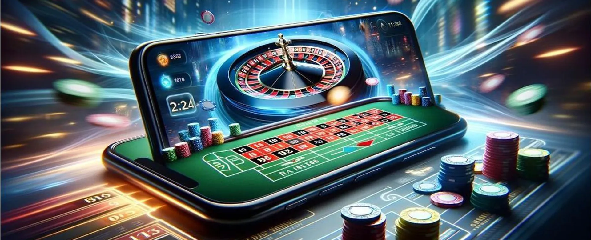 Vibrant online casino background for 8k8.com.ph
